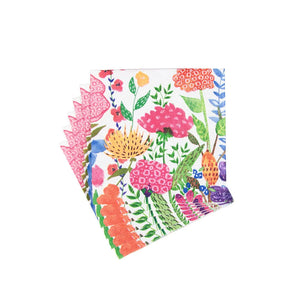 Caspari Cottage Floral Paper Napkins