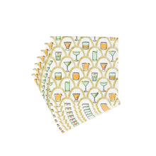 Load image into Gallery viewer, Caspari Deco Cocktails Cocktail Napkins - 20 Per Package
