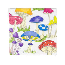 Load image into Gallery viewer, Woodland Mushrooms Napkins
