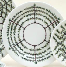 Charlotte Moss Espalier Salad Plate - FINAL SALE