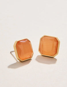 Spartina 449 Chateau Stud Earrings Optic Sunstone