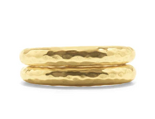 Load image into Gallery viewer, Cleopatra Slice Stacking Ring Set - Gold
