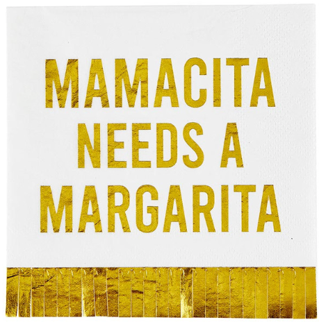 Cocktail Napkins - Mamacita Needs A Margarita