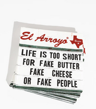 Load image into Gallery viewer, Cocktail Paper Napkins (Pack of 20) - Fake Cheese
