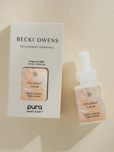 Coconut Calm (Becki Owens) Pura Diffuser Refill - Smart Vial