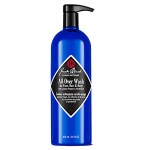 Jack Black All-Over Wash for Face, Hair & Body bottle