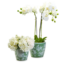 Load image into Gallery viewer, Countryside Hand-Painted Cachepot / Planter
