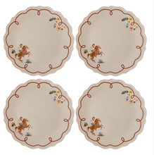 Load image into Gallery viewer, Cowboy Appetizer Plate S/4
