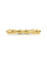 Load image into Gallery viewer, Crislu Bamboo Metal Band Finished in 18kt Yellow Gold
