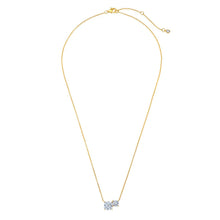 Load image into Gallery viewer, Crislu Cushion Sleeping Necklace Size 16  Finished In 18kt Yellow Gold
