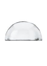 Load image into Gallery viewer, side view of Paperweight a clear Dome
