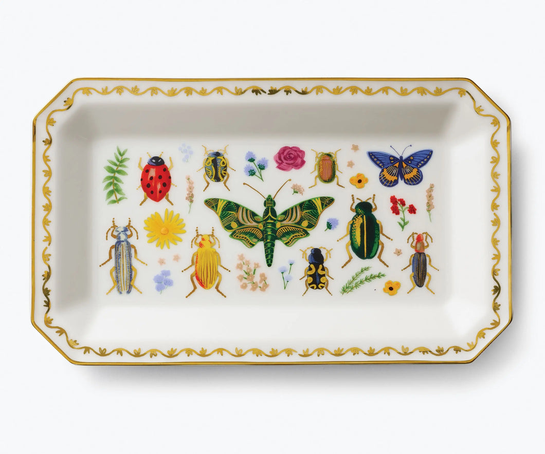 Rifle Paper Curio Large Porcelain Catchall Tray