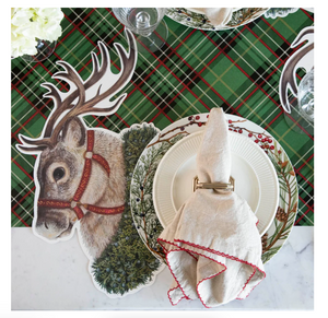 Die-Cut Reindeer Placemat