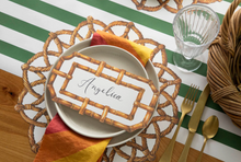 Load image into Gallery viewer, Die-Cut Rattan Weave Placemat
