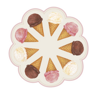 Hester & Cook Die-cut Ice Cream Placemats - 12 Sheets