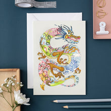 Load image into Gallery viewer, Dragon Greeting Card
