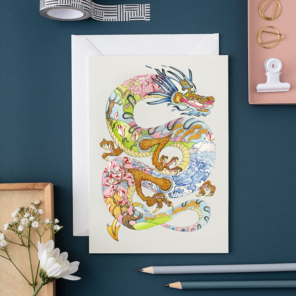 Dragon Greeting Card