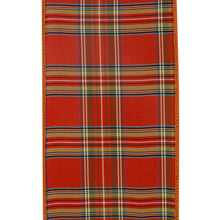 Load image into Gallery viewer, Dundee Tierra Plaid Wired Edge - 4" Wide - By the Yard
