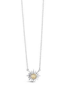 Dune Jewelry Delicate Dune Sunburst Necklace