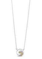 Dune Jewelry Delicate Dune Wave Necklace - FINAL SALE