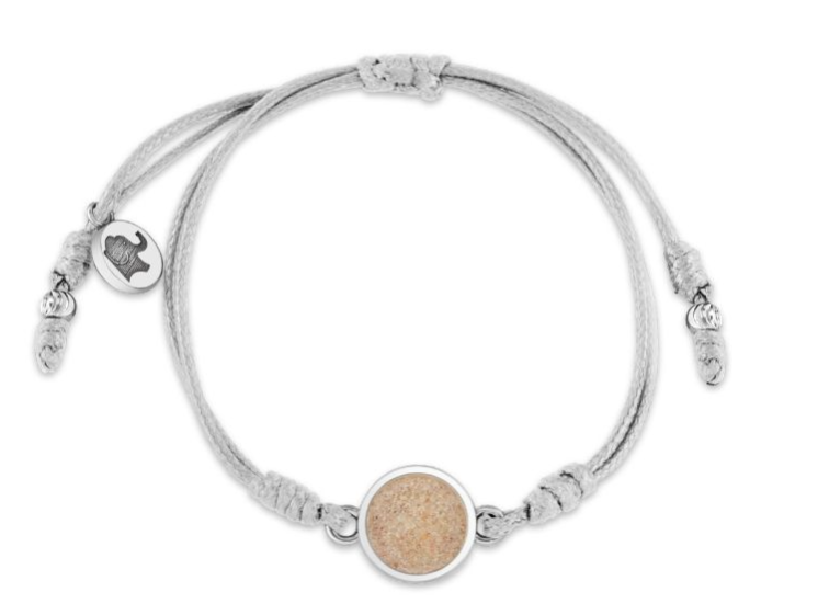 Dune Jewelry Touch The World Gray Elephant Bracelet - Alzheimer's Care & Research
