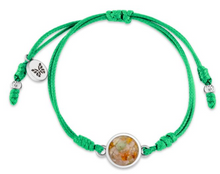 Load image into Gallery viewer, Dune Jewelry Touch The World Green Butterfly Bracelet - Rainforest Conservation
