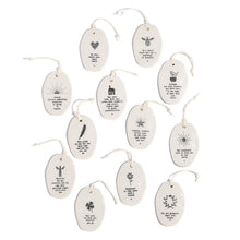 Load image into Gallery viewer, Sweet Sayings Oval Ornaments
