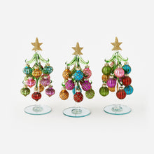 Load image into Gallery viewer, Handmade Glass Tree with Balls, 7.5"
