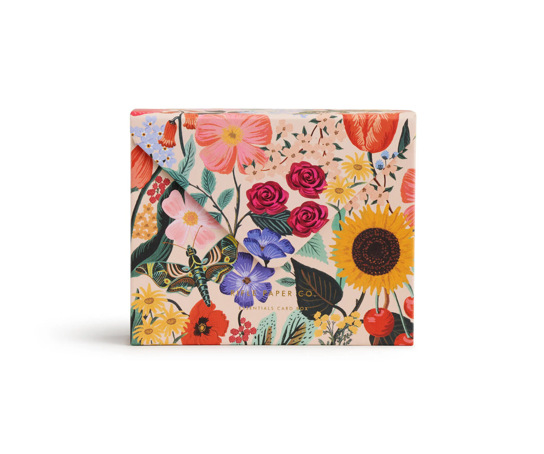 Rifle Paper Essentials Card Box - Blossom