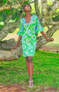 Gretchen Scott Designs Shake Your Tushy Dress - Flora