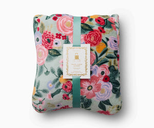 Rifle Paper Garden Party Travel Fleece Blanket