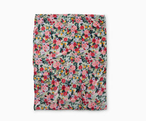 Rifle Paper Garden Party Travel Fleece Blanket