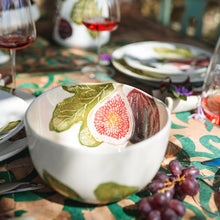 Load image into Gallery viewer, Vietri Fico Small Deep Bowl on a set table
