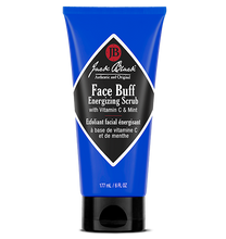 Load image into Gallery viewer, blue and black tube of Jack Black Face Buff Energizing Scrub
