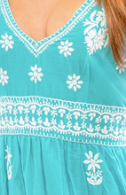 Load image into Gallery viewer, Gretchen Scott Hand Embroidered Midi/Maxi Dress - Fiesta Time
