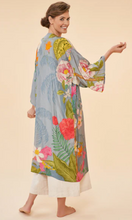 Load image into Gallery viewer, Floral Jungle in Lavender Kimono Gown
