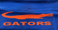Load image into Gallery viewer, Florida Gators Blanket - Royal Blue w/ Orange
