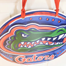 Load image into Gallery viewer, Florida Gators Door Hanger Football Season University
