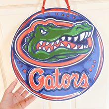 Load image into Gallery viewer, Florida Gators Door Hanger Football Season University
