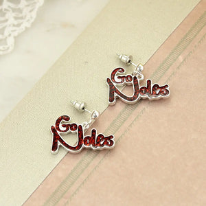 Florida State Go Noles Earrings