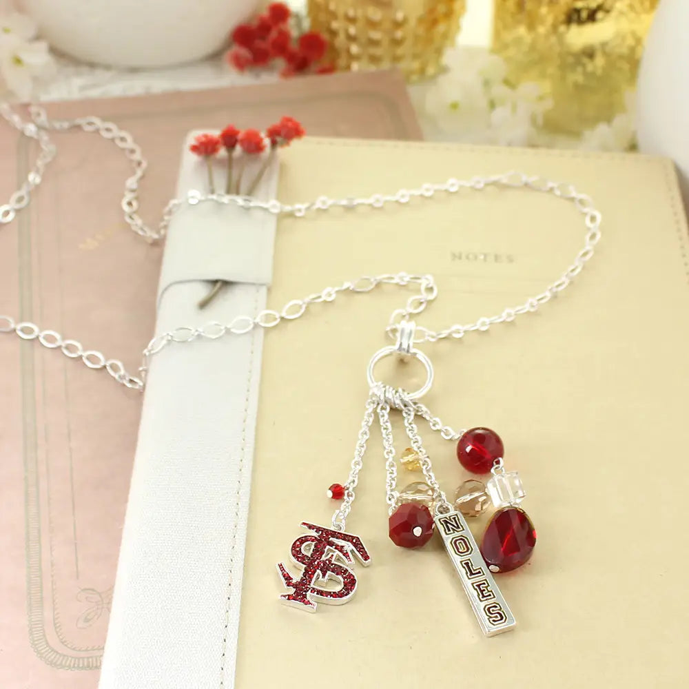 Florida State Toggle Charm Necklace