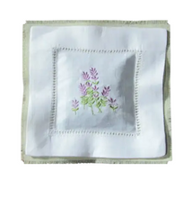 Load image into Gallery viewer, French Lavender Sachet w/ Embroidery

