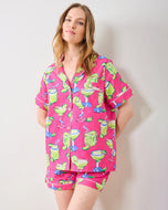 Printfresh Fresh Margarita - PJ Short Set - Cabo Pink
