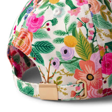 Load image into Gallery viewer, adjustable strap of the Rifle Paper Garden Party Baseball Cap
