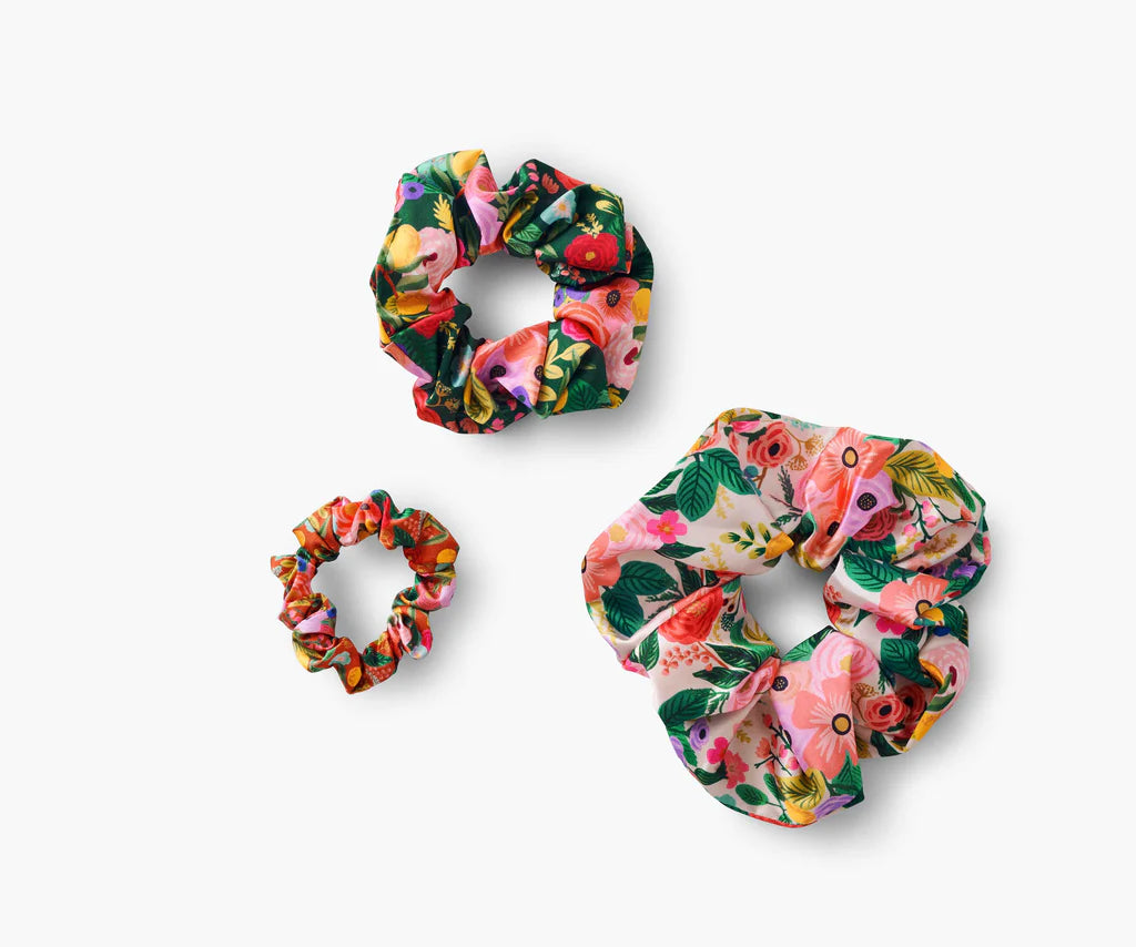 Rifle Paper Garden Party Scrunchie Set