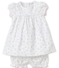 Load image into Gallery viewer, Garden Roses Print Dress w/ Diaper Cover
