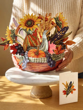 Load image into Gallery viewer, FreshCut Paper Golden Harvest Greeting Card
