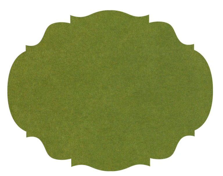 Green French Frame Placemats