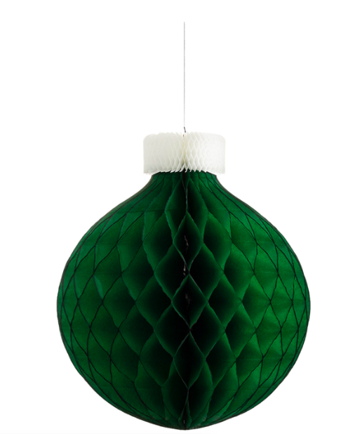Hester & Cook Green Honeycomb Medium Classic Ornament
