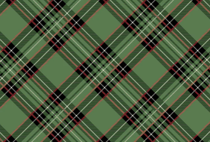 Green Plaid Placemats - 24pk